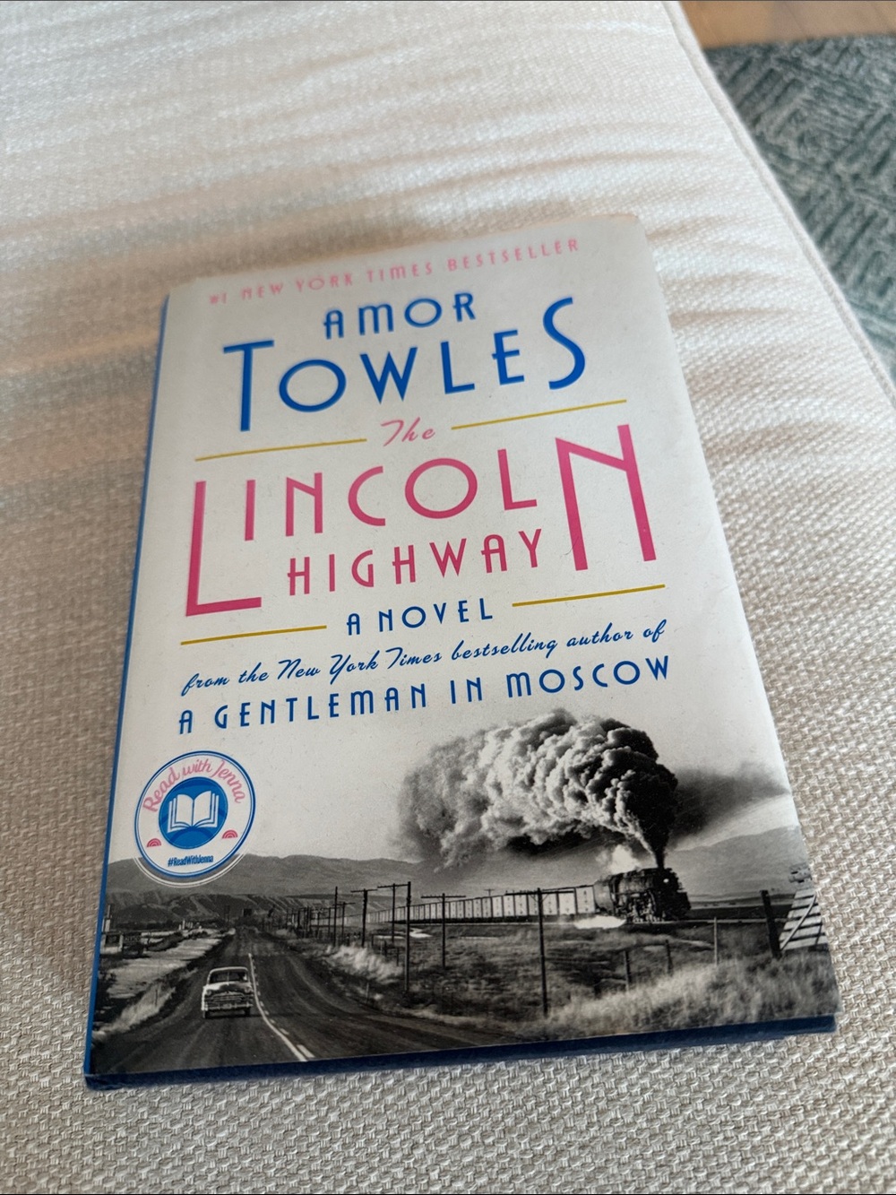 Amor Towles The Lincoln Highway hardcover - like new